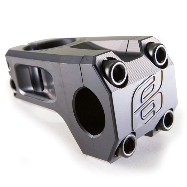Compressor Frontload BMX Stem - Matte Black Ano - EasternBikesUK