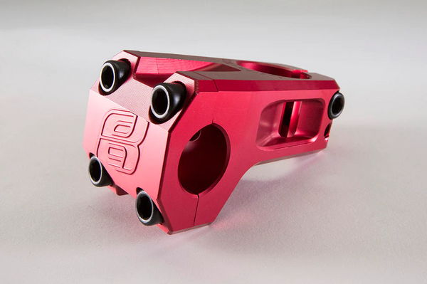 Compressor Frontload BMX Stem - Matte Red Ano - EasternBikesUK
