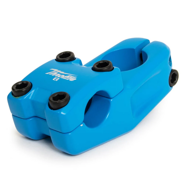 Throttle Topload BMX Stem - Matte Blue - EasternBikesUK