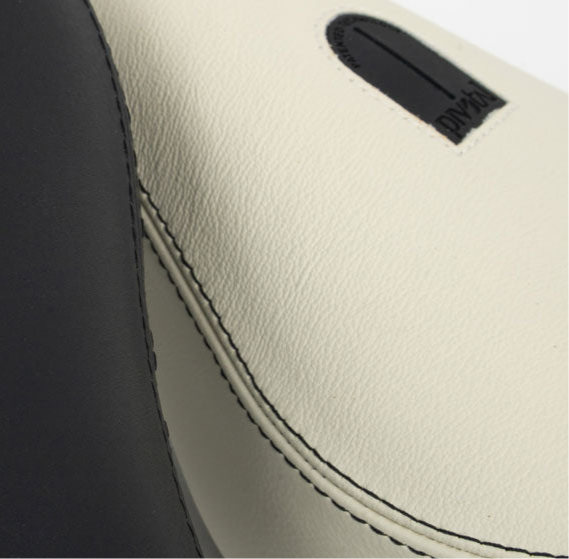 Eastern Pivotal Seat - Leather - White