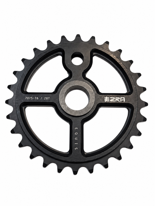 EquisXX CNC BMX Sprocket - Matte Black Ano