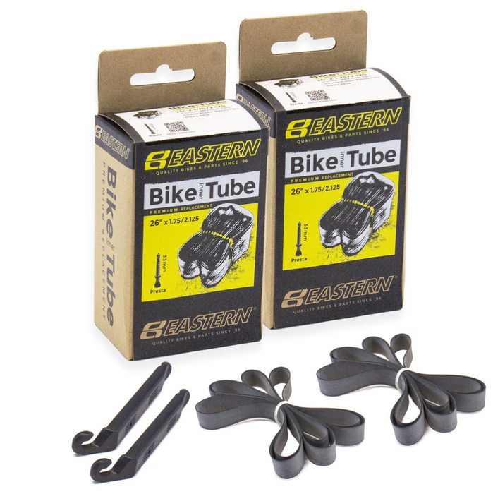 26" Tube Replacement Kit - Presta 33mm - 2 Pack