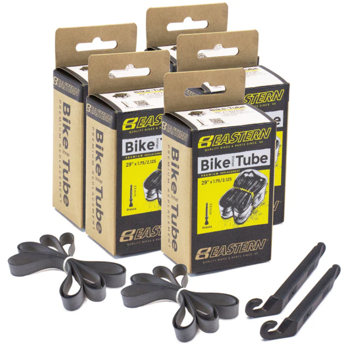 26" Tube Replacement Kit - Presta 33mm - 5 Pack