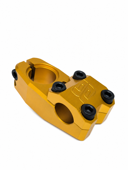 Compressor Topload BMX Stem - Matte Gold Ano