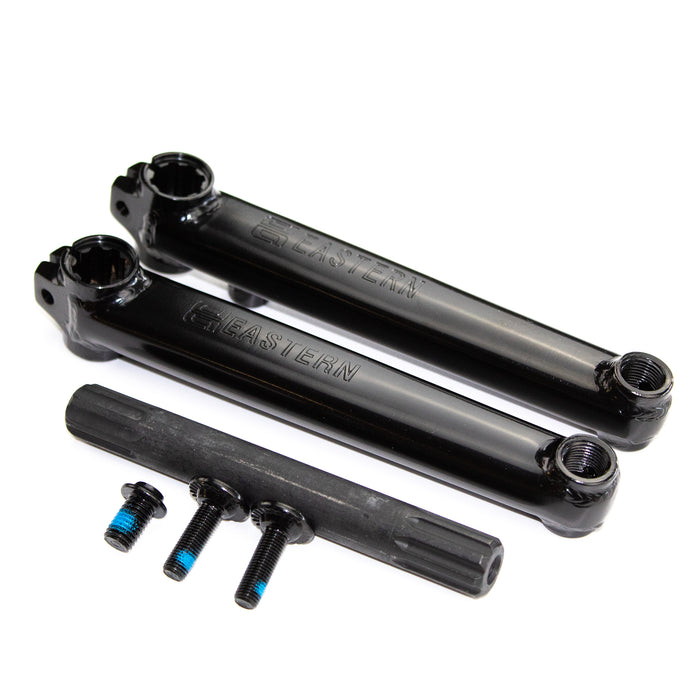 Eastern Atom Series BMX Cranks - Black