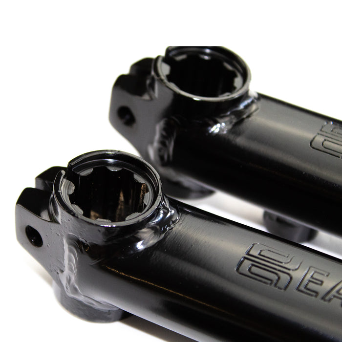 Eastern Atom Series BMX Cranks - Black