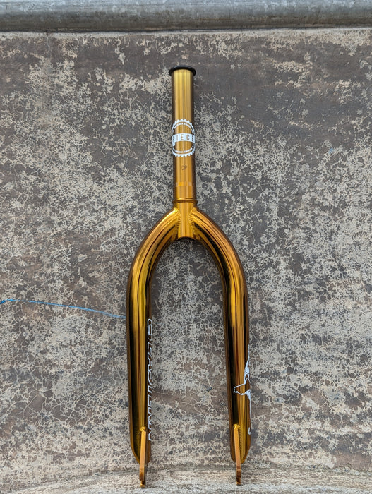 Swivelhip 3/8" BMX Fork - Coolant Gold