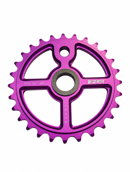 EquisXX CNC BMX Sprocket - Matte Purple Ano