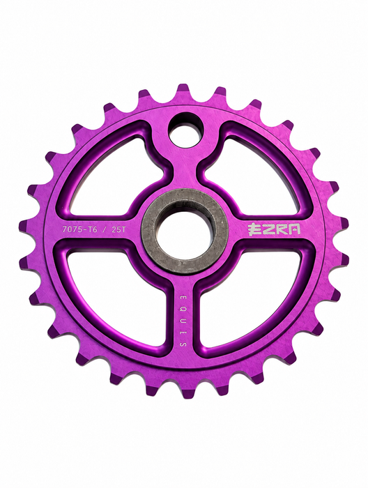EquisXX CNC BMX Sprocket - Matte Purple Ano