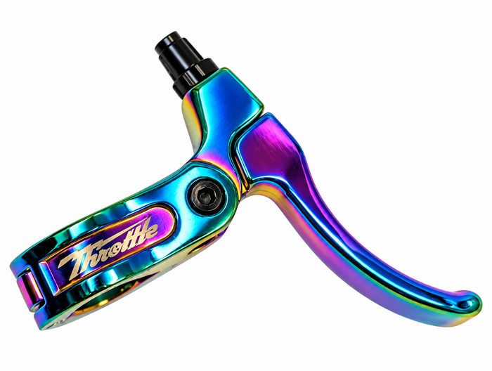 Eastern Throttle Brake Lever - Right - Oil Slick