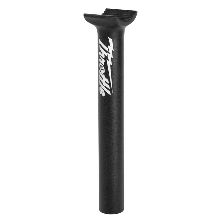 Throttle Pivotal BMX Seatpost - 200mm - Matte Black Ano