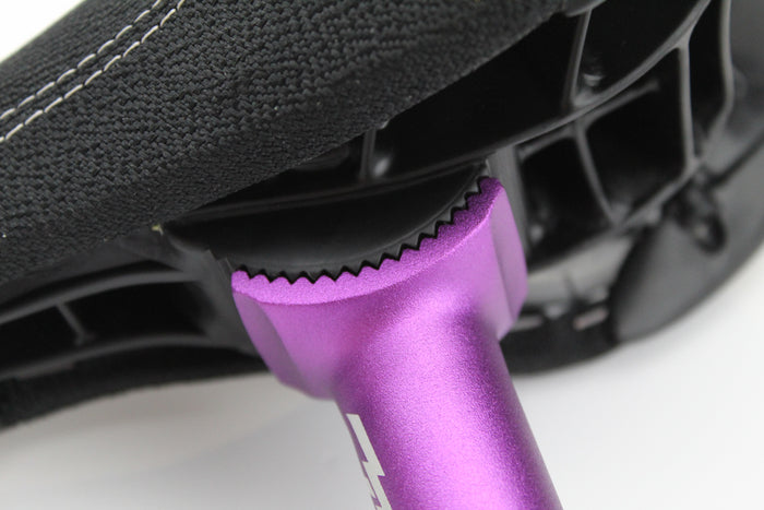 Throttle Pivotal BMX Seatpost - 200mm - Purple Ano