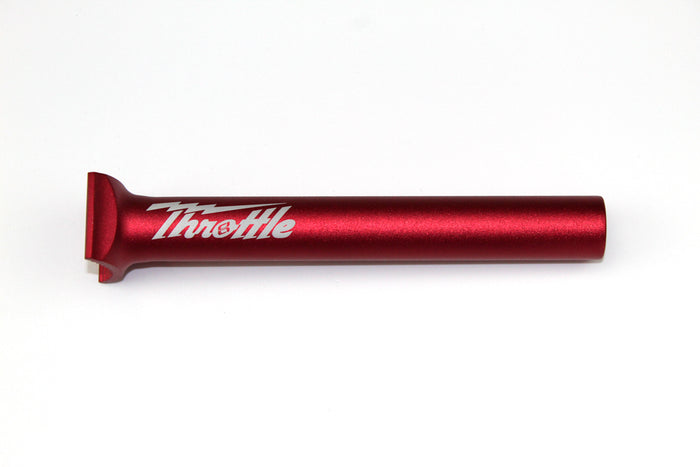 Throttle Pivotal BMX Seatpost - 200mm - Matte Red Ano