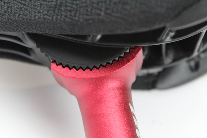 Throttle Pivotal BMX Seatpost - 200mm - Matte Red Ano