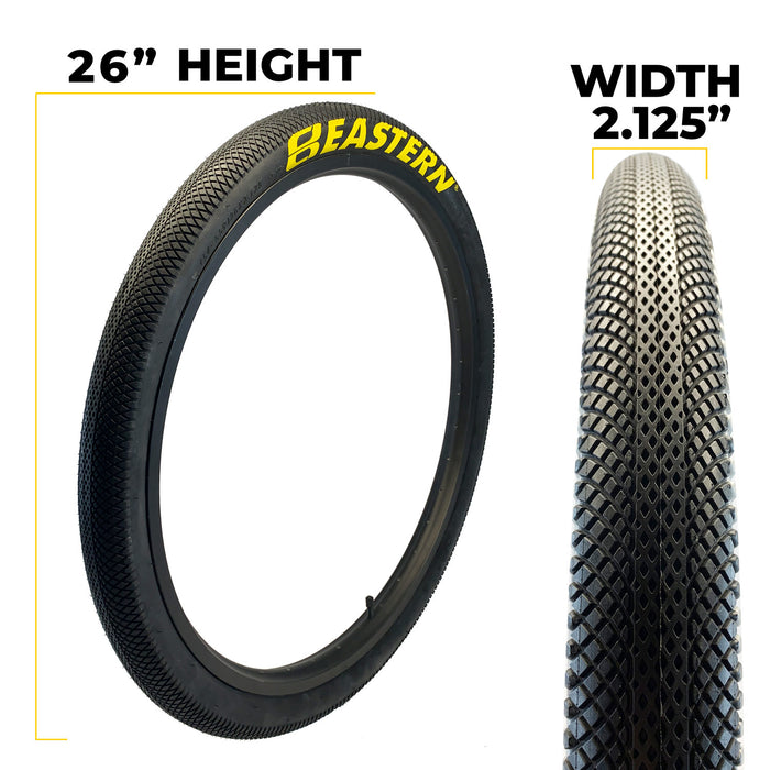 Growler 26" Tyre & Tube Repair Kit - Black & Yellow