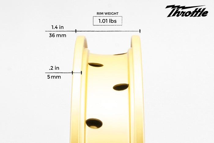 Throttle 20" Rims 36H
