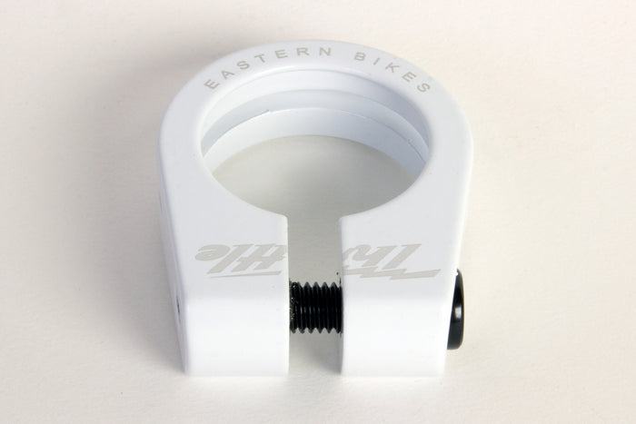 Throttle BMX Seatpost Clamp - Matte White