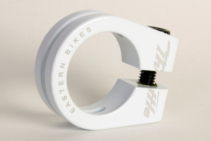 Throttle BMX Seatpost Clamp - Matte White