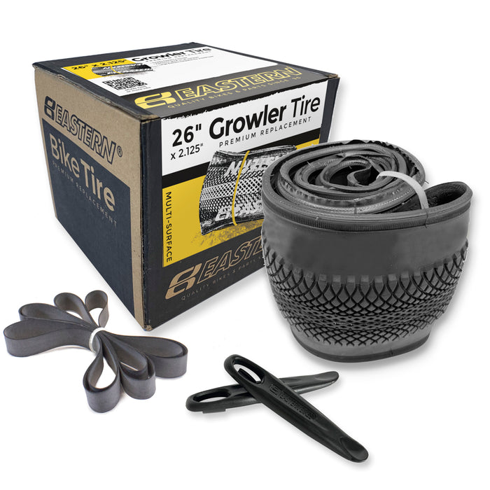 Growler 26" Tyre & Tube Repair Kit - Black