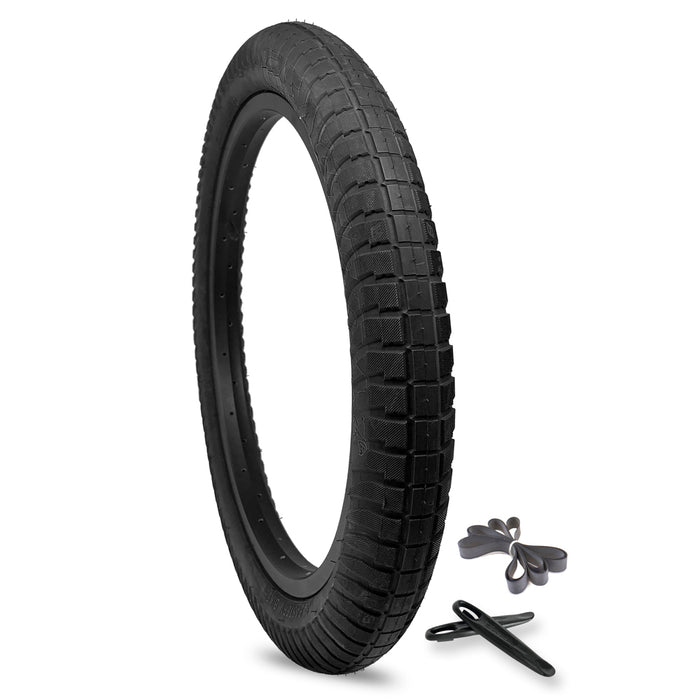 Curb Monkey 20" x 2.4" Tyre & Tube Repair Kit - Black