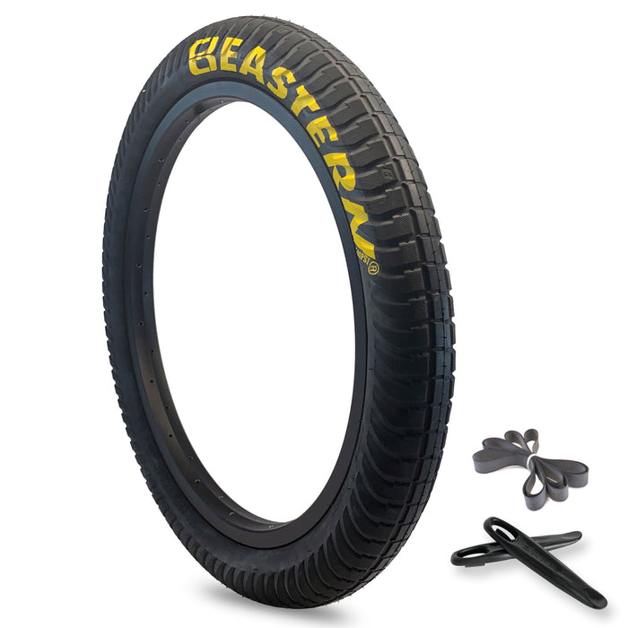 Curb Monkey 20" x 2.4" Tyre & Tube Repair Kit - Black & Yellow