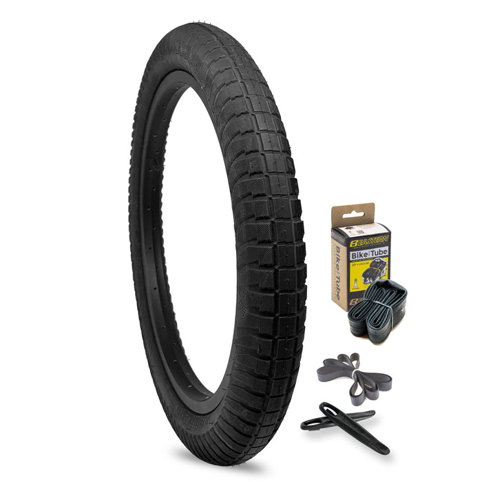 Curb Monkey 20" x 2.4" Tyre & Tube Repair Kit - Black
