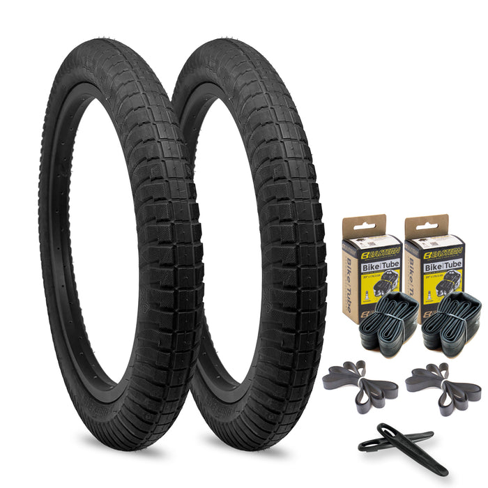 Curb Monkey 20" x 2.4" Tyre & Tube Repair Kit - Black
