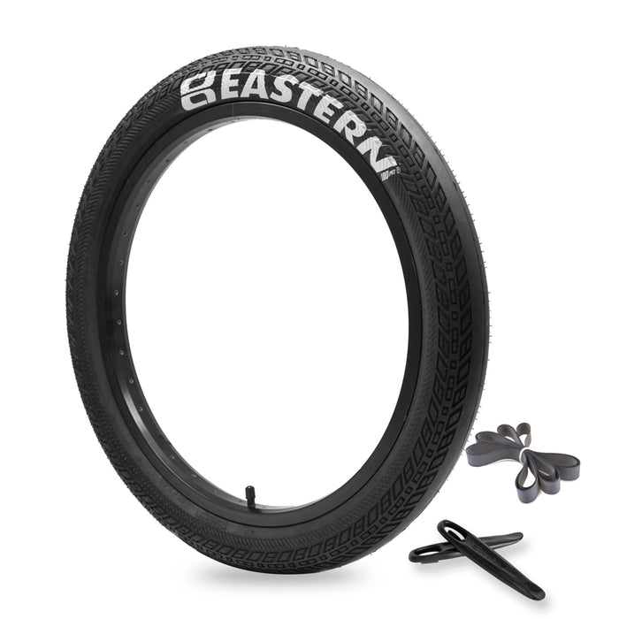 Squealer 20" x 2.4" Tyre & Tube Repair Kit - Black & White
