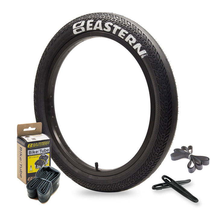 Squealer 20" x 2.4" Tyre & Tube Repair Kit - Black & White
