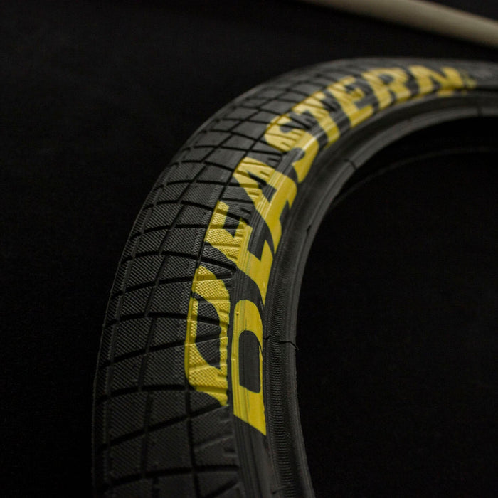 Throttle 20" Tyre & Tube Repair Kit - Black & Yellow