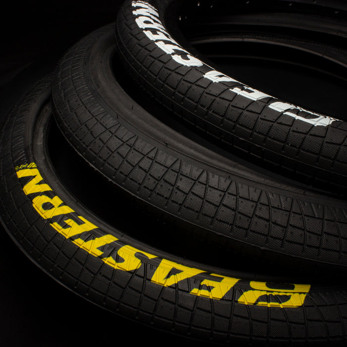 Throttle 20" Tyre & Tube Repair Kit - Black & Yellow