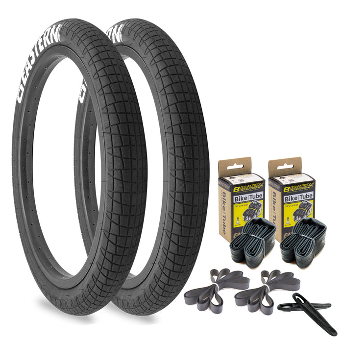 Throttle 20" Tyre & Tube Repair Kit - Black & White