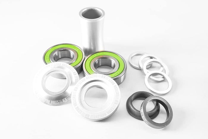 Mid BMX Bottom Bracket - Matte White