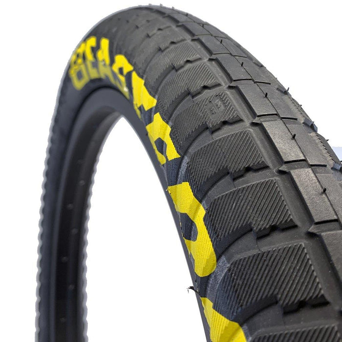 CURB MONKEY 100PSI 20" X 2.4" IN BLACK - YELLOW LOGO