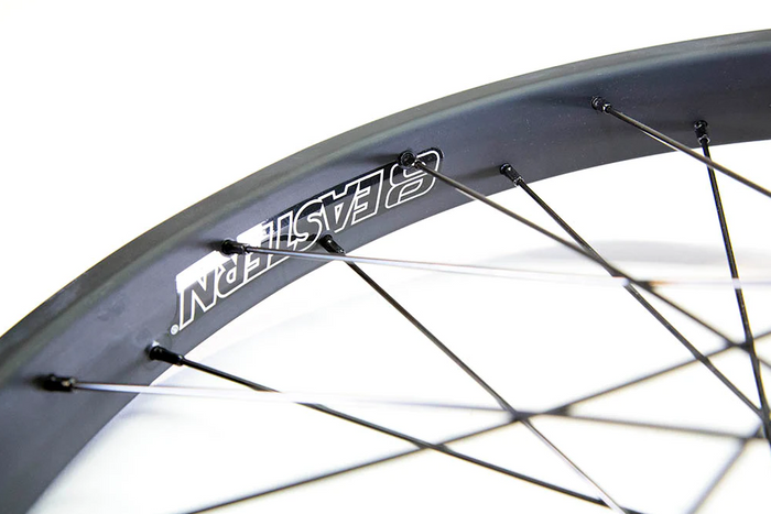 Buzzip 20" BMX Wheel - Front - Matte Black Ano