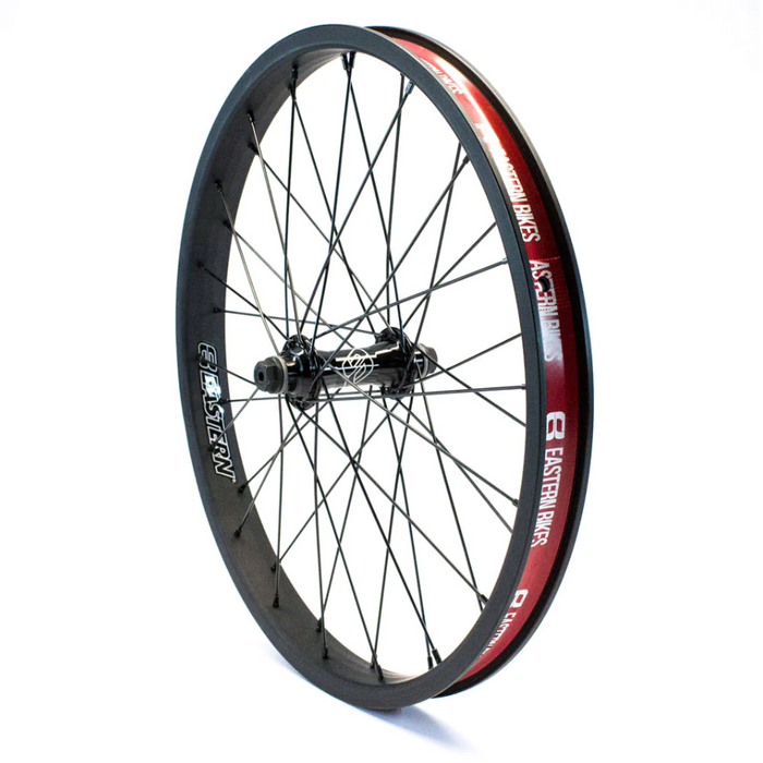 Buzzip 20" BMX Wheel - Front - Matte Black Ano