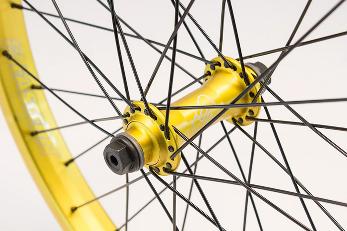 Buzzip 20" BMX Wheel - Front - Matte Gold Ano