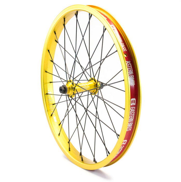 Buzzip 20" BMX Wheel - Front - Matte Gold Ano