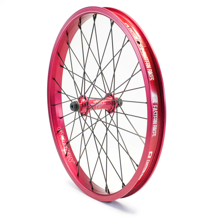 Buzzip 20" BMX Wheel - Front - Matte Red Ano