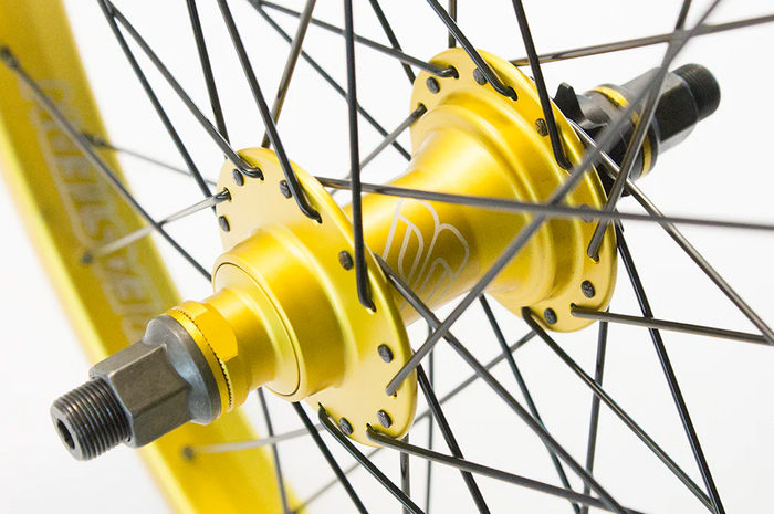 Buzzip 20" BMX Wheel - Rear - Matte Gold Ano