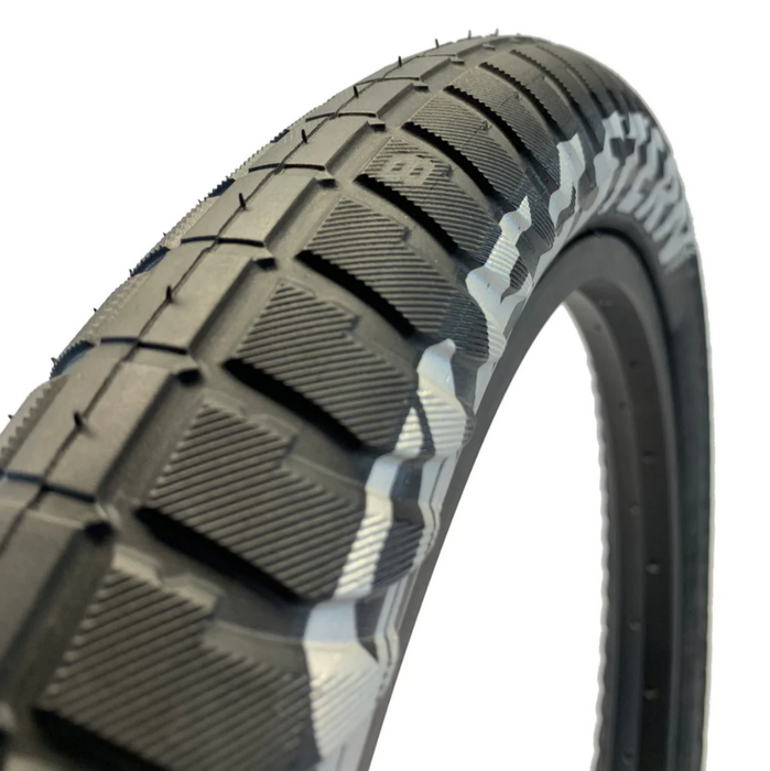 Curb Monkey 2 BMX Tire - Black-Silver