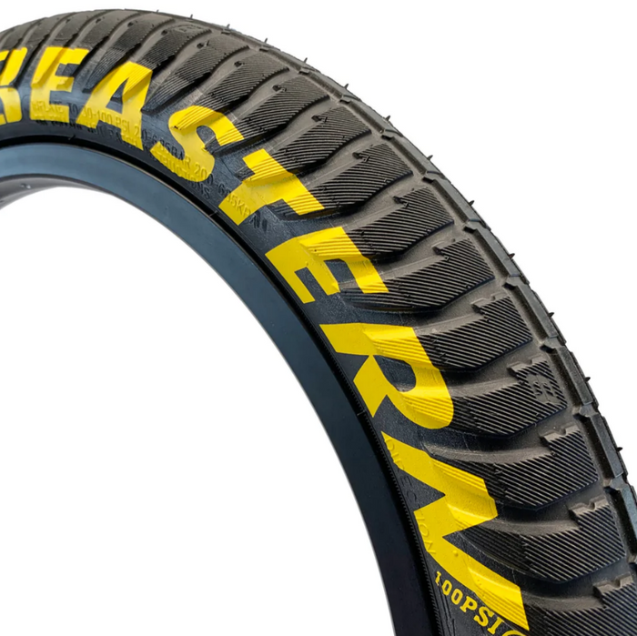 Curb Monkey 2 BMX Tire - Black-Yellow