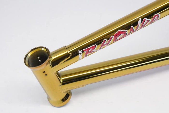 Thick Rhonda BMX Frame - Coolant Gold