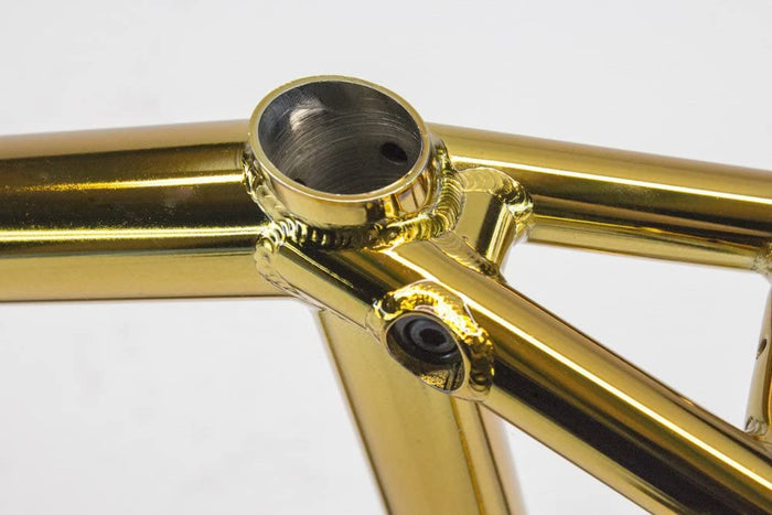 Thick Rhonda BMX Frame - Coolant Gold
