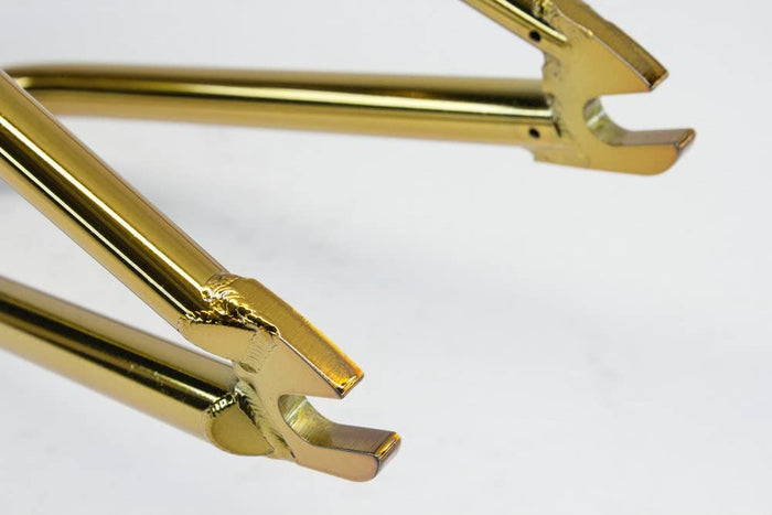 Thick Rhonda BMX Frame - Coolant Gold
