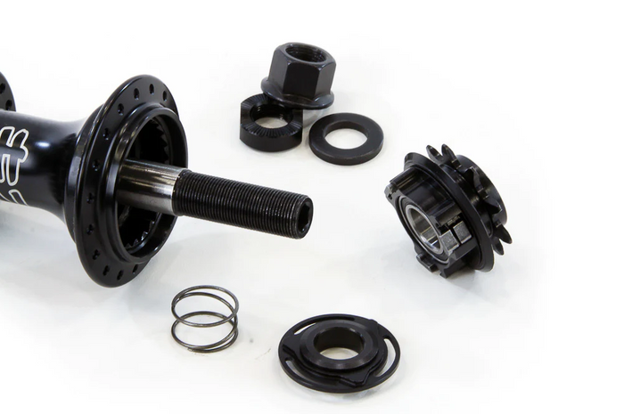 Freecoaster BMX Wheel - Rear - Matte Black Ano
