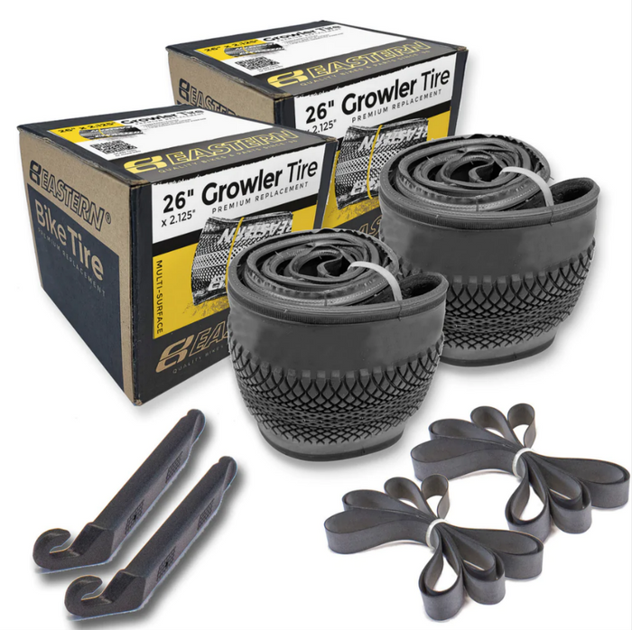 Growler 26" Tire Repair Kit Black/Silver - 2 pack