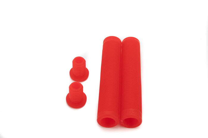 Riblet Grips Translucent Red