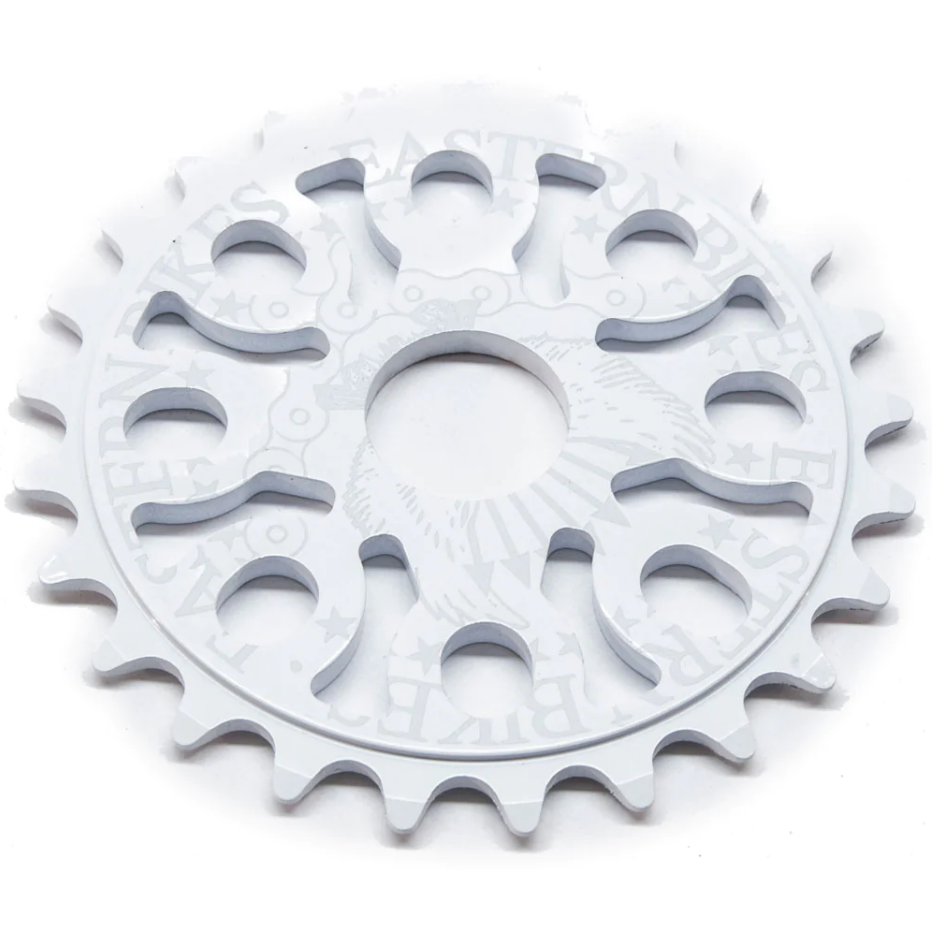 White bmx sprocket deals