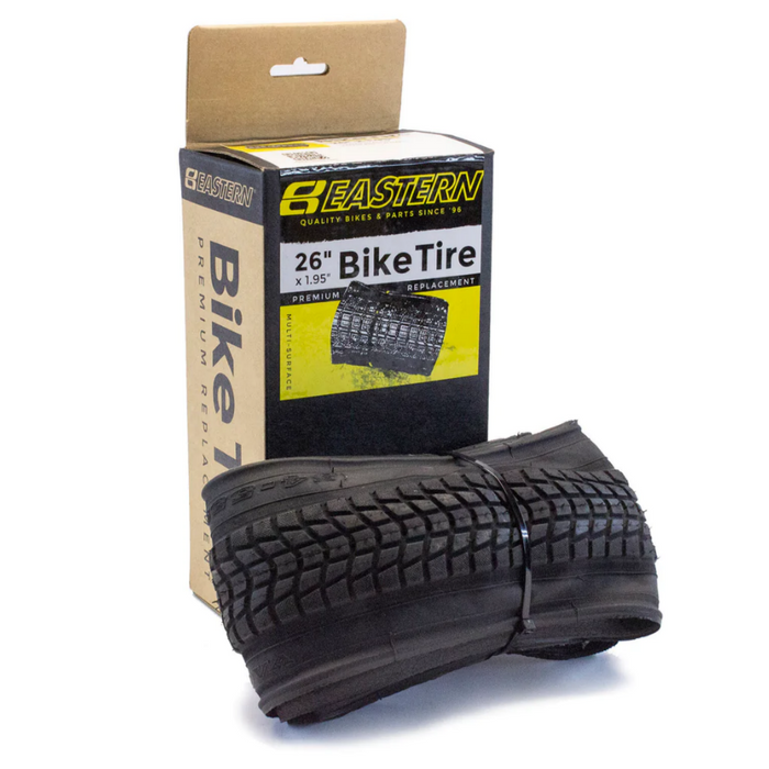 Premium 26" MTB Replacement Tire - Black